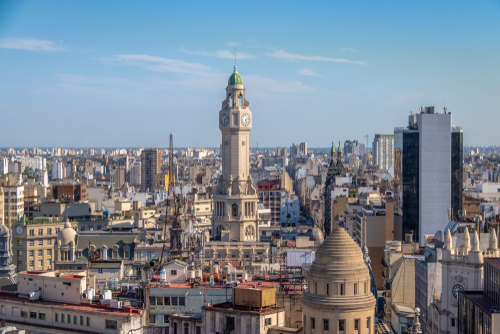 Buenos,Aires,City,Legislature,Tower,And,Downtown,Aerial,View,-